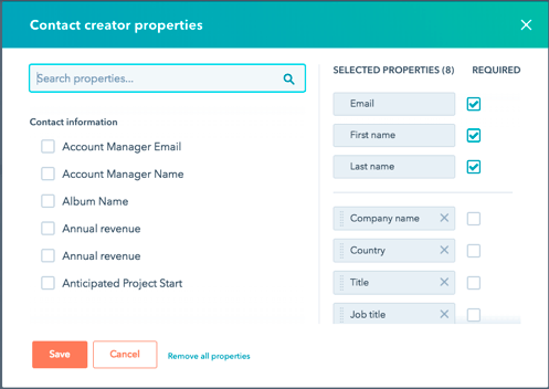 crm dla handlowców dodanie properties